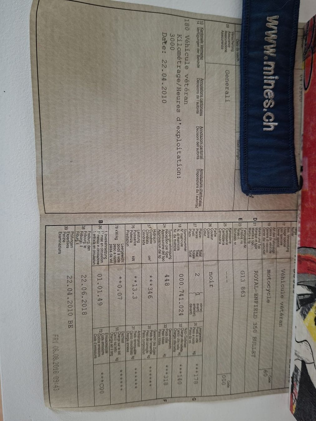 Altro: royal Enfield 1948 – Usato da Onnens FR venduto da YNM90 6