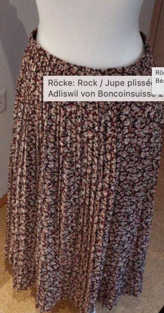Röcke: Rock / Jupe plissée – Gebraucht aus Adliswil von Boncoinsuisse 2