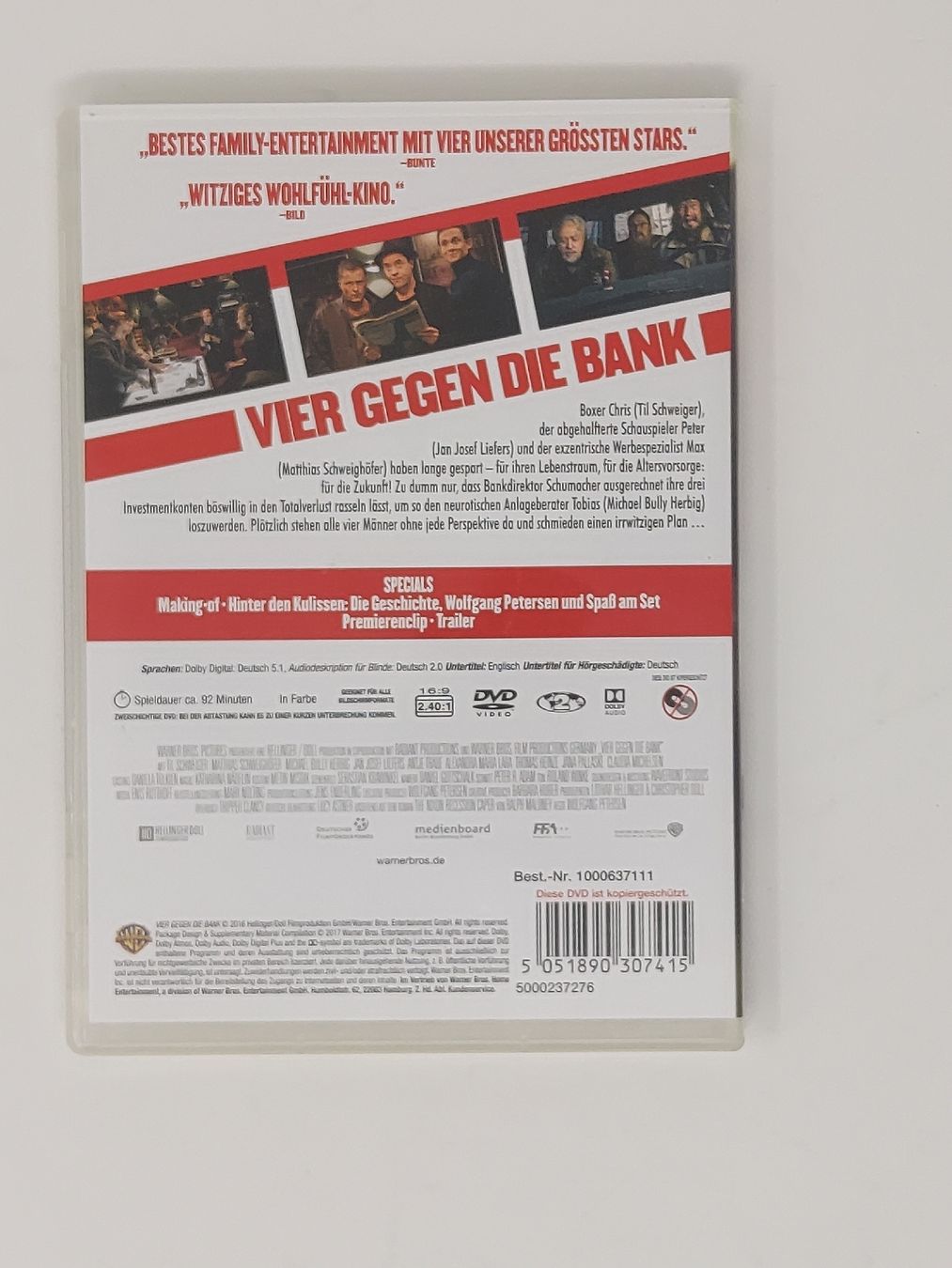 Tutti i DVDs: Vier gegen die Bank – Usato da Meisterschwanden venduto da phaus38 1