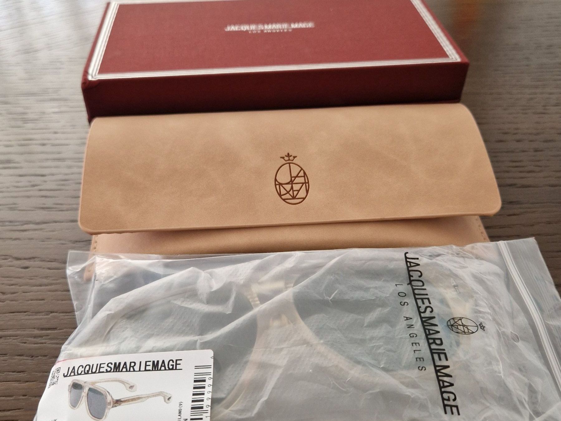 Jacques Marie Mage Occhiali & Lenti: JACQUES MARIE MAGE  L.A. Neu – Nuovo e nell'imballaggio originale da Bad Ragaz venduto da Coma.67 8