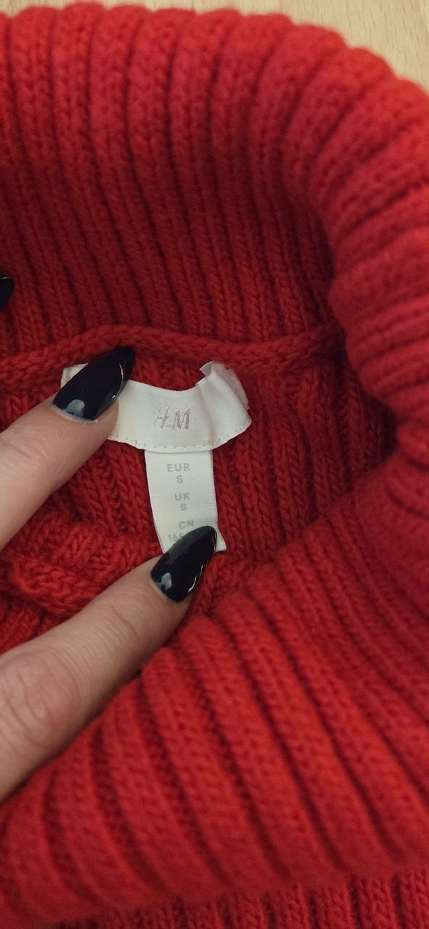 H&M Maglioni & Felpe: H&M Rollkragenpullover rot gerippt Gr. S, Neuwertig – Nuovo (secondo la descrizione) da Winterthur venduto da sheryljasmine95 1