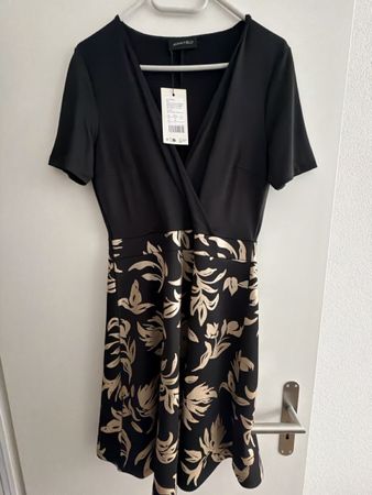Damenkleid Anna Field schwarz gold Grösse L mit Etikett