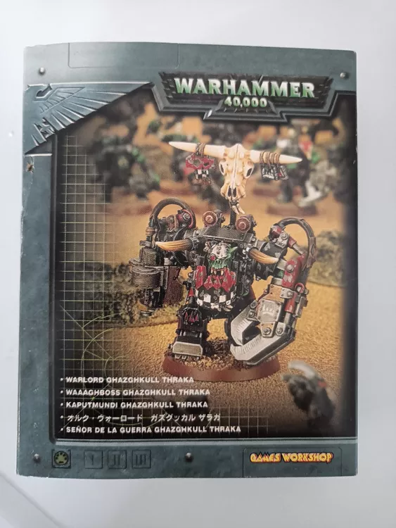 Warhammer 40k Ork Ghazghkull Thraka – Prophète Du Waaagh! Kit De Figurine