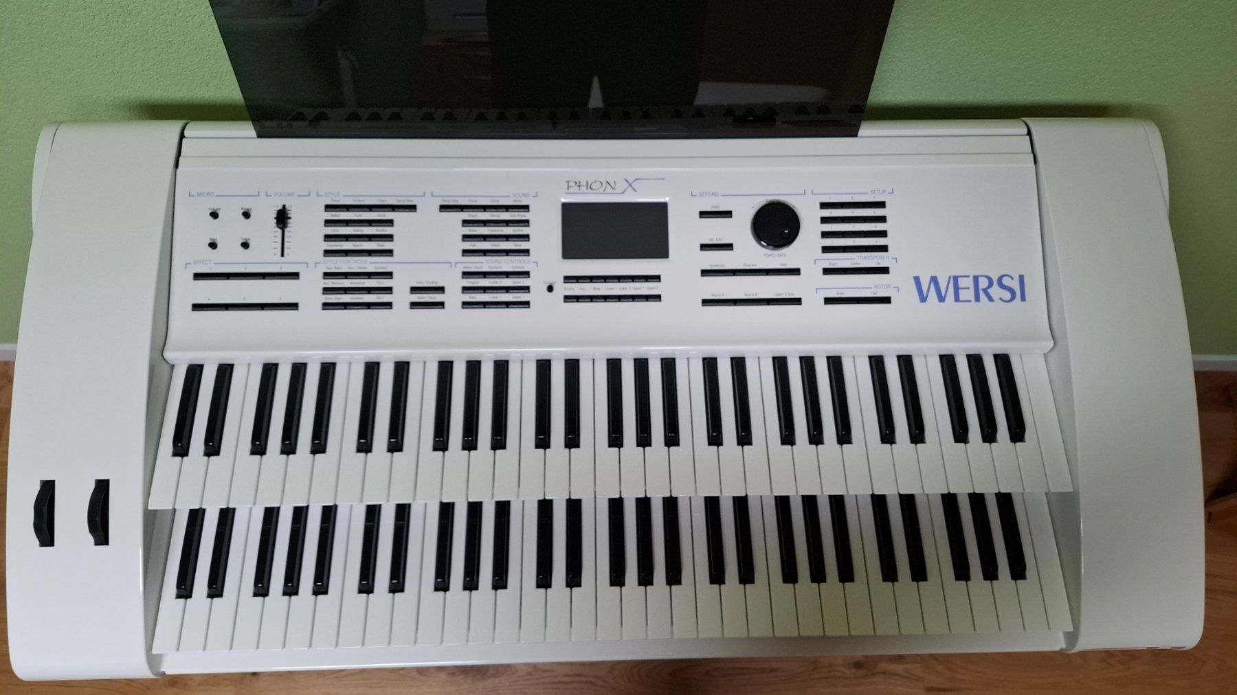 Wersi Strumenti musicali: Wersi PhonX 2Plus Dance - Synthy/Orgel - Top Zustand – Usato da Weisslingen venduto da Wroom 6