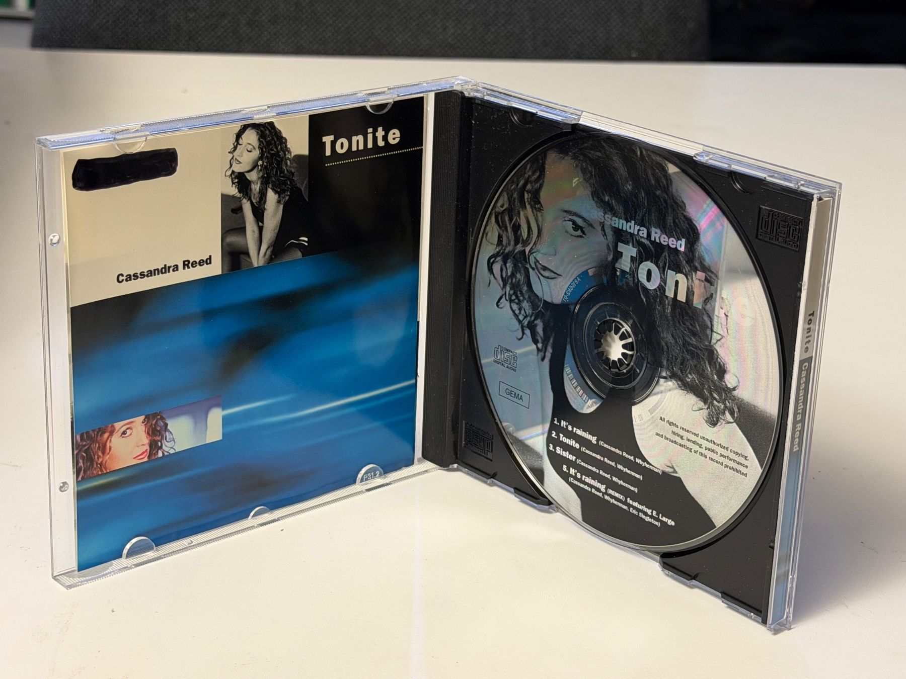 CD: Cassandra Reed - Tonite - HB21D – Usato da Küsnacht ZH venduto da Jazztilldawn 2