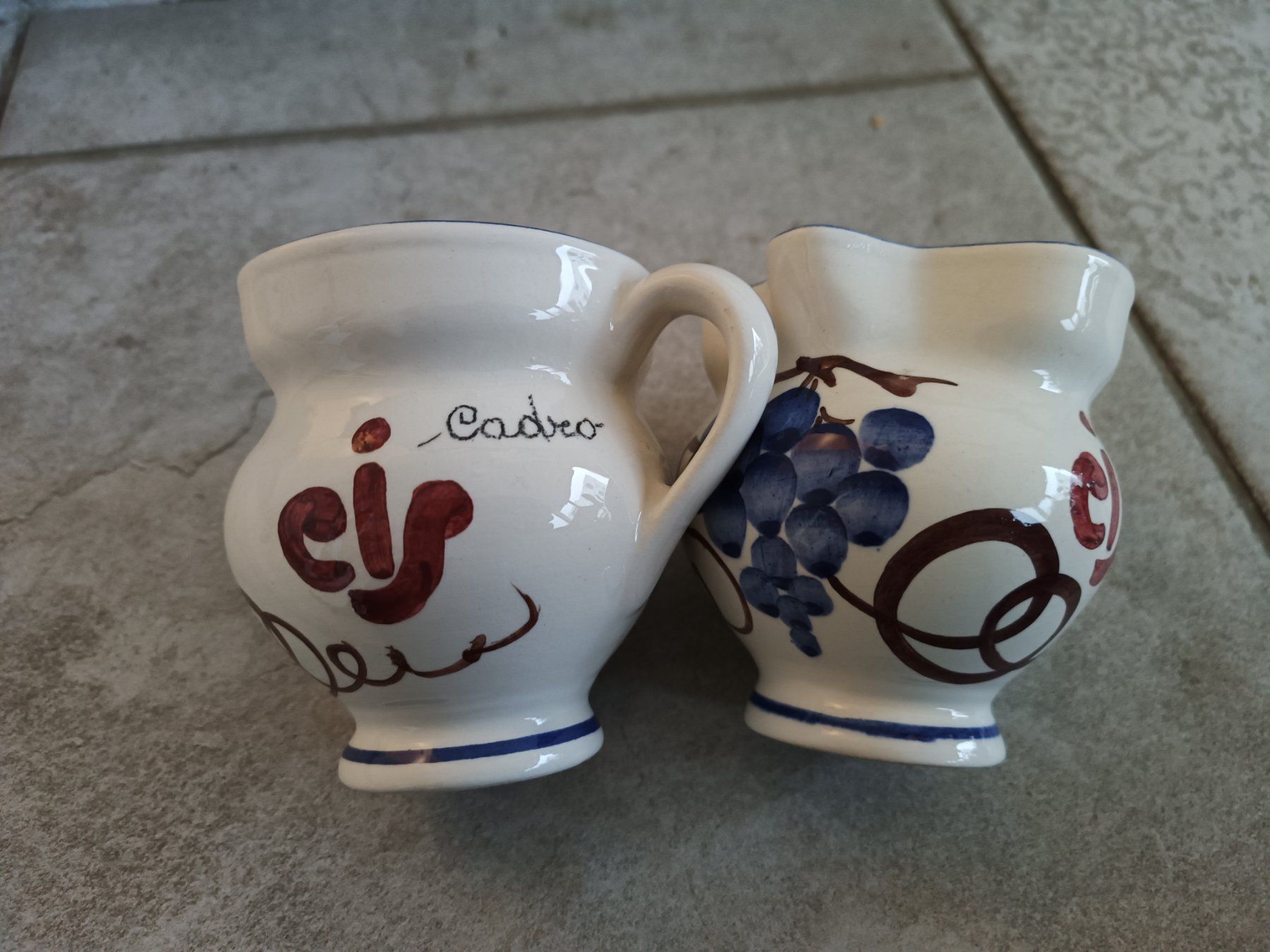 Set di piatti: Boccalino Weingläser / -tassen – Usato da Aesch BL venduto da Rerosa43