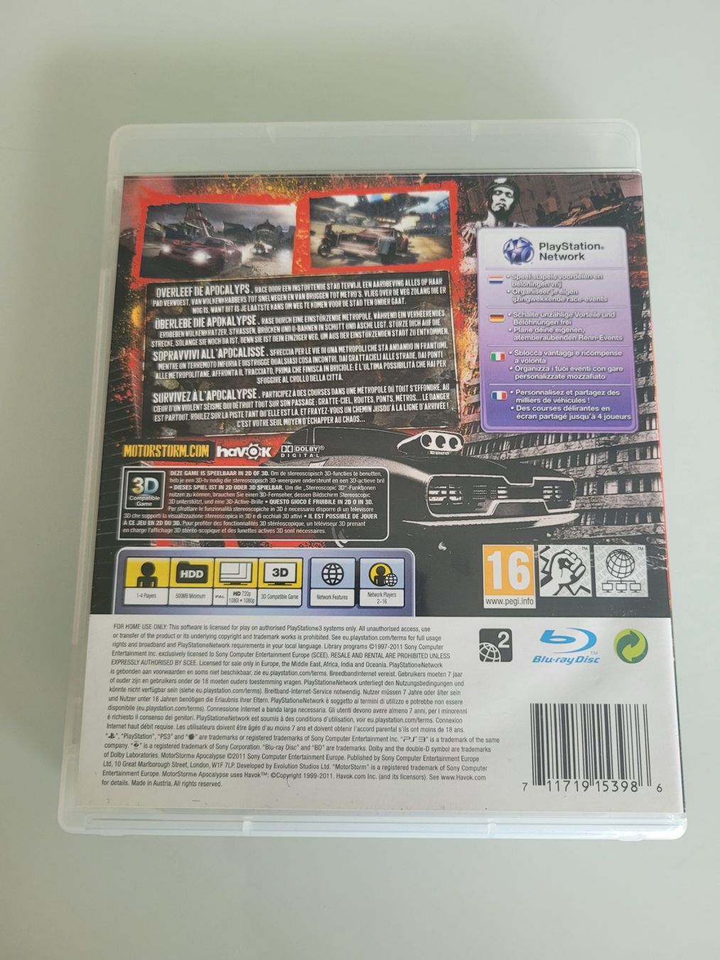 Giochi: Motor Storm Apocalypse, PS 3 – Usato da Uezwil venduto da -Retrogames- 2