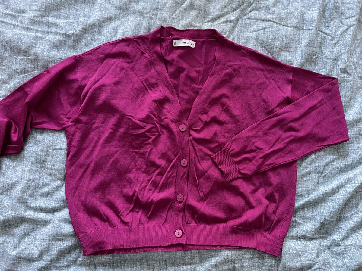 Mango Giacche: Mango Feinstrickjacke Gr.XXL – Usato da Stallikon venduto da BaumArt 2