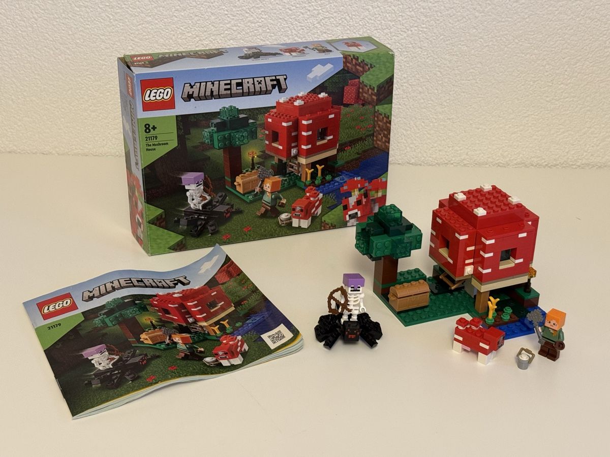 Lego Kit di costruzioni: Lego Minecraft "Das Pilzhaus" 21179 – Usato da Suhr venduto da 5im5alabim 1