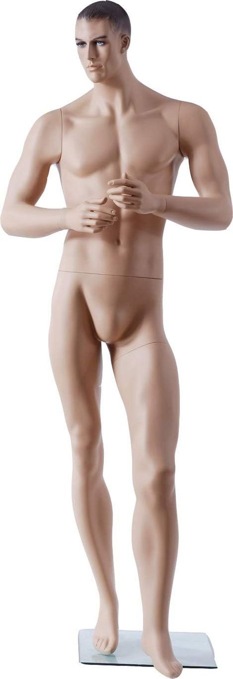 Allestimento di negozi e stand fieristici: Schaufensterpuppe MH-2 männlich 190cm – Nuovo e nell'imballaggio originale da Bottighofen venduto da zaap
