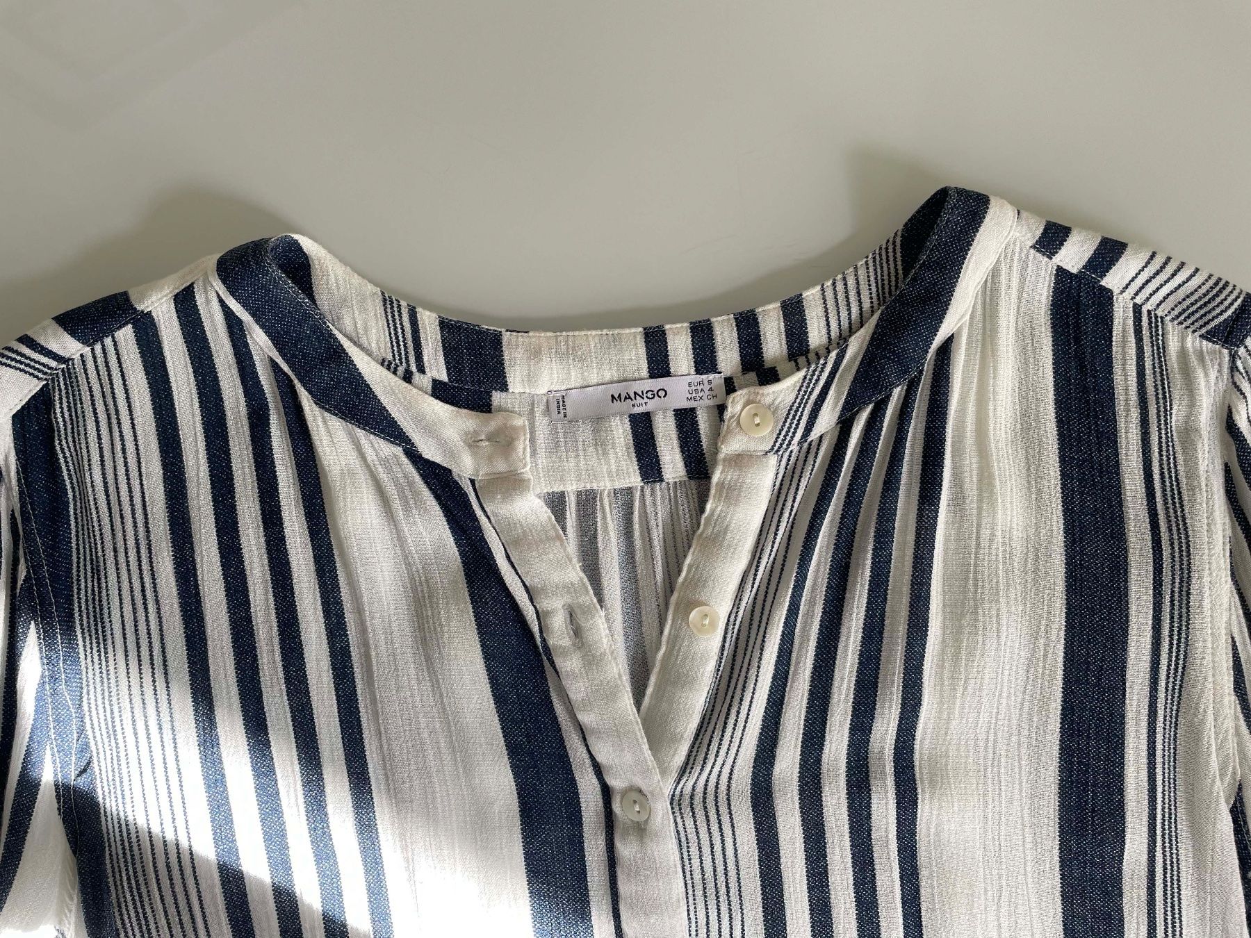 Mango Camicette: Camicia lunga stile tunica ideale come copricostume – Usato da Bellinzona venduto da Sveva-Style-Hunter 2