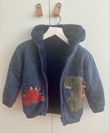 Nutmeg Pullover mit Dinosauriern