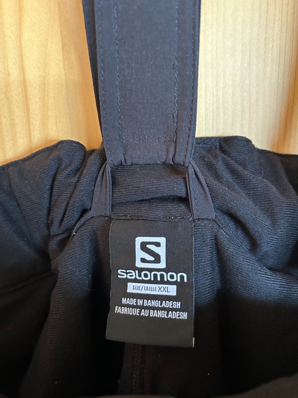 Salomon Sci: Pantalon de ski noir – Usato da Saxon venduto da Nzo 2