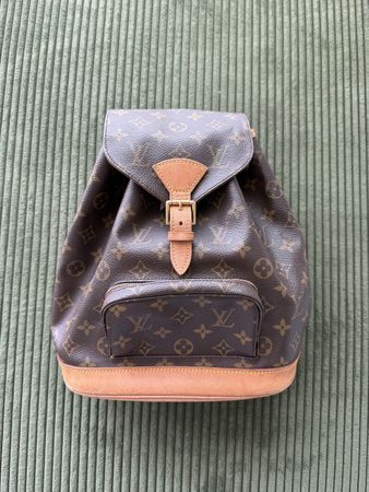 vintage louis vuitton «montsouris mm» rucksack