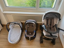 Kinderwagen Set Babywanne Autositz Chiccoguter Zustand