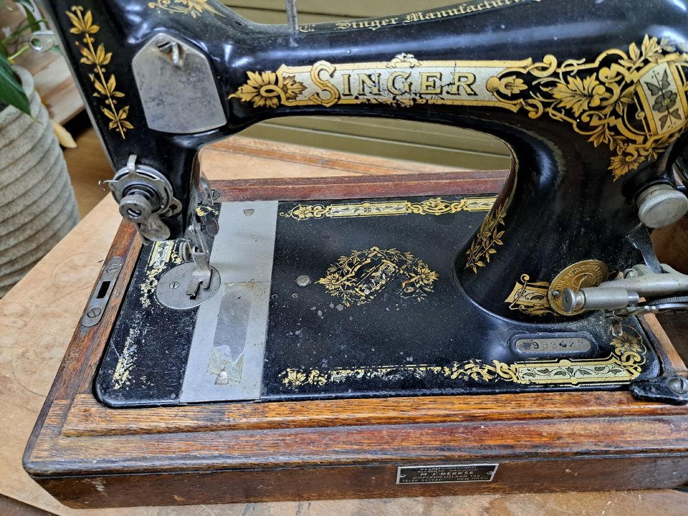 Singer Machines à coudre: Antike Singer Nähmaschine – D'occasion à Adligenswil par karinma 7