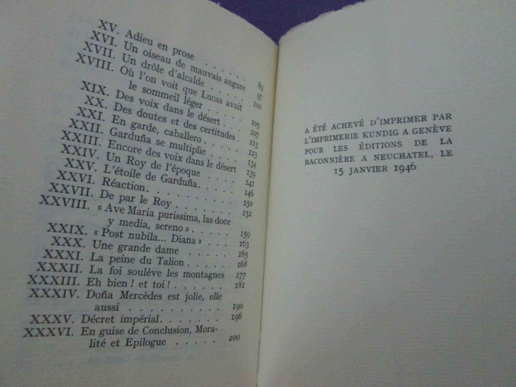 Libri: Le Tricorne – Usato da Neuchâtel venduto da Dualseele 9