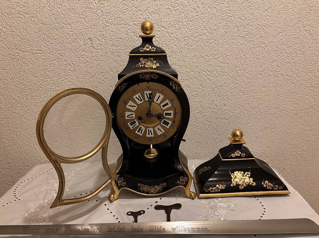 Orologi: Wanduhr Barockstil – Usato da Jona venduto da Heubuch1 2