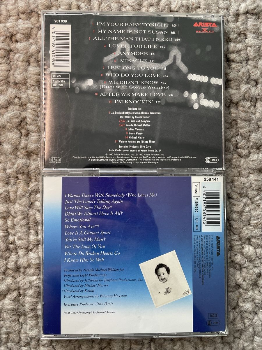 CDs: 2x Whitney Houston  – Neu (gemäss Beschreibung) aus Reinach AG von trigger7811 1