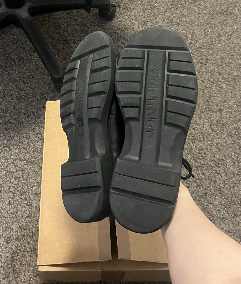Calvin Klein Scarpe da uomo: Calvin Klein Black Leather Derby Schuhe – Usato da Bern venduto da fen_7rn8 3