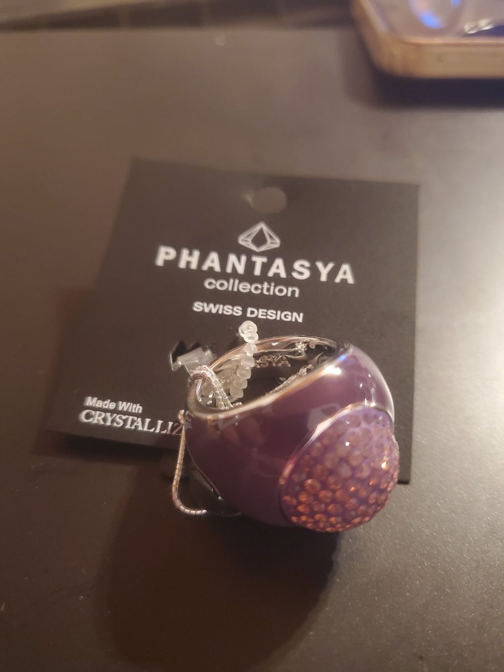 Swarovski Anelli: Phantasya Ring Swarovski Swiss design Gr. 52 – Nuovo e nell'imballaggio originale da Balsthal venduto da redcarpet 1