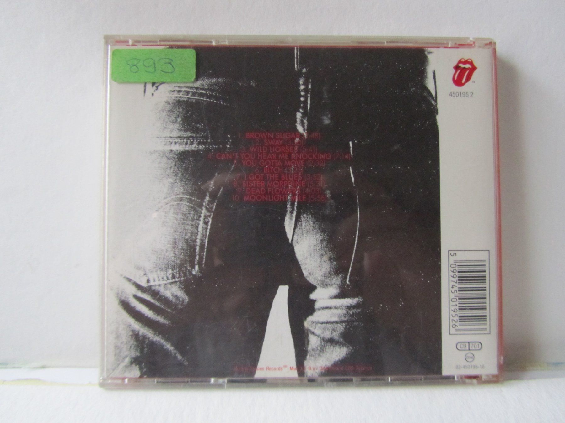 CD: CD Rolling Stones, Sticky Fingers – Usato da Weiningen ZH venduto da dietsch57 1