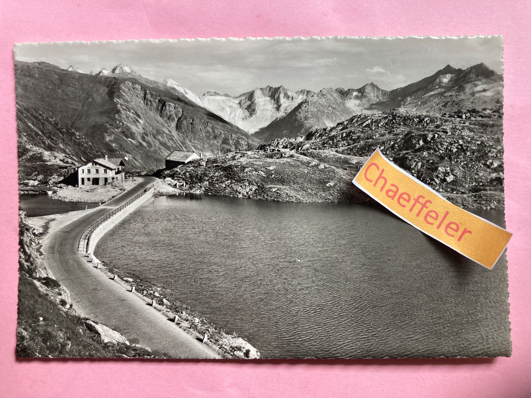 Ansichtskarten: Grimsel-Passhöhe. Rest. Grimselblick mit Totensee und – Gebraucht aus Zürich von Chaeffeler