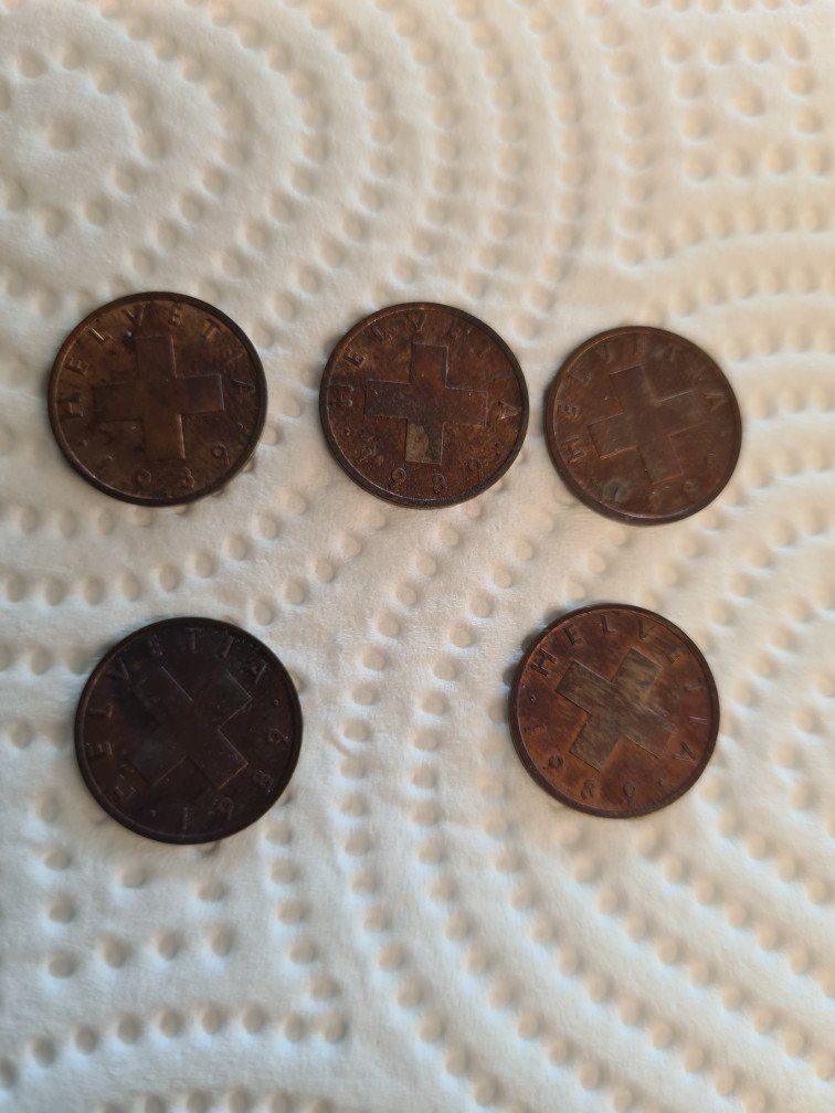 Tutti le monete: 5x 1 Räppler 1989 – Usato da Zell LU venduto da Jamaila