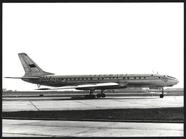 Fotografie Flugzeug Tupolew Tu-124, Aero