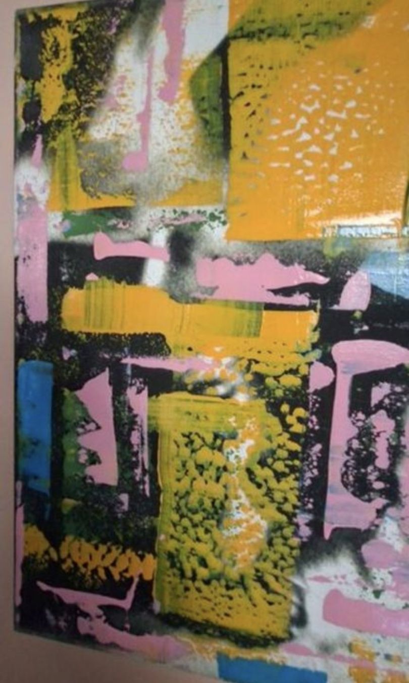 Dipinti: Gemälde " Sommerfarben " handmade 43×47 – Nuovo (secondo la descrizione) da Riehen venduto da Steinbock1970 5