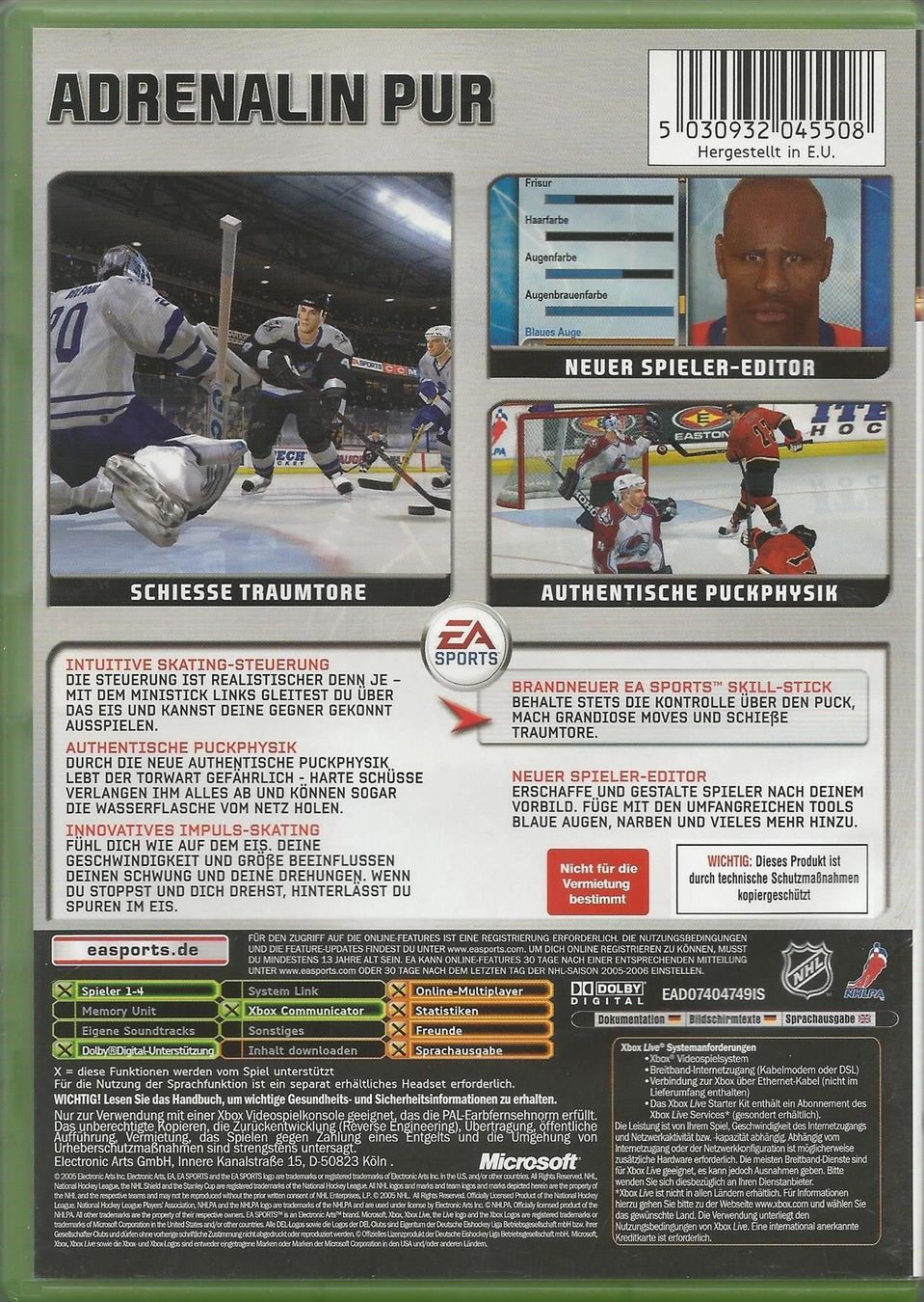 Giochi: NHL 06 (Microsoft Xbox, 2005, DVD-Box) gebraucht – Usato da Bad Säckingen venduto da ms-spiele-keys 1