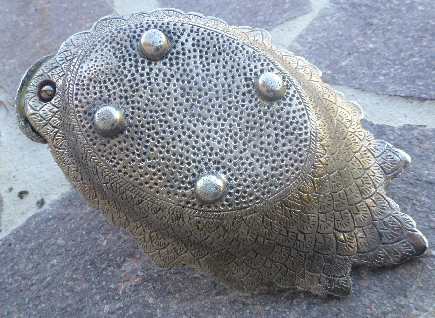 Figuren: ++ Schwan aus Metall - wunderschön verziert – Gebraucht aus Walkringen von Casablanca777 7
