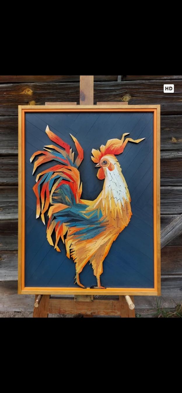 Foto & Immagini: Art / handmade Bild from Holz – Nuovo (secondo la descrizione) da Basel venduto da zhenyaz