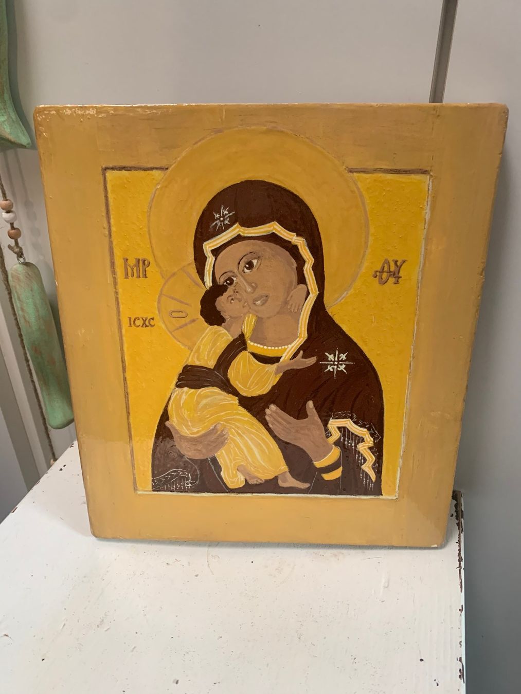 Dipinti: Ikone Maria mit Kind – Usato da St. Gallen venduto da Miousch