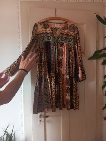 Robe d'été bohème chic style hippie, taille l/xl, 