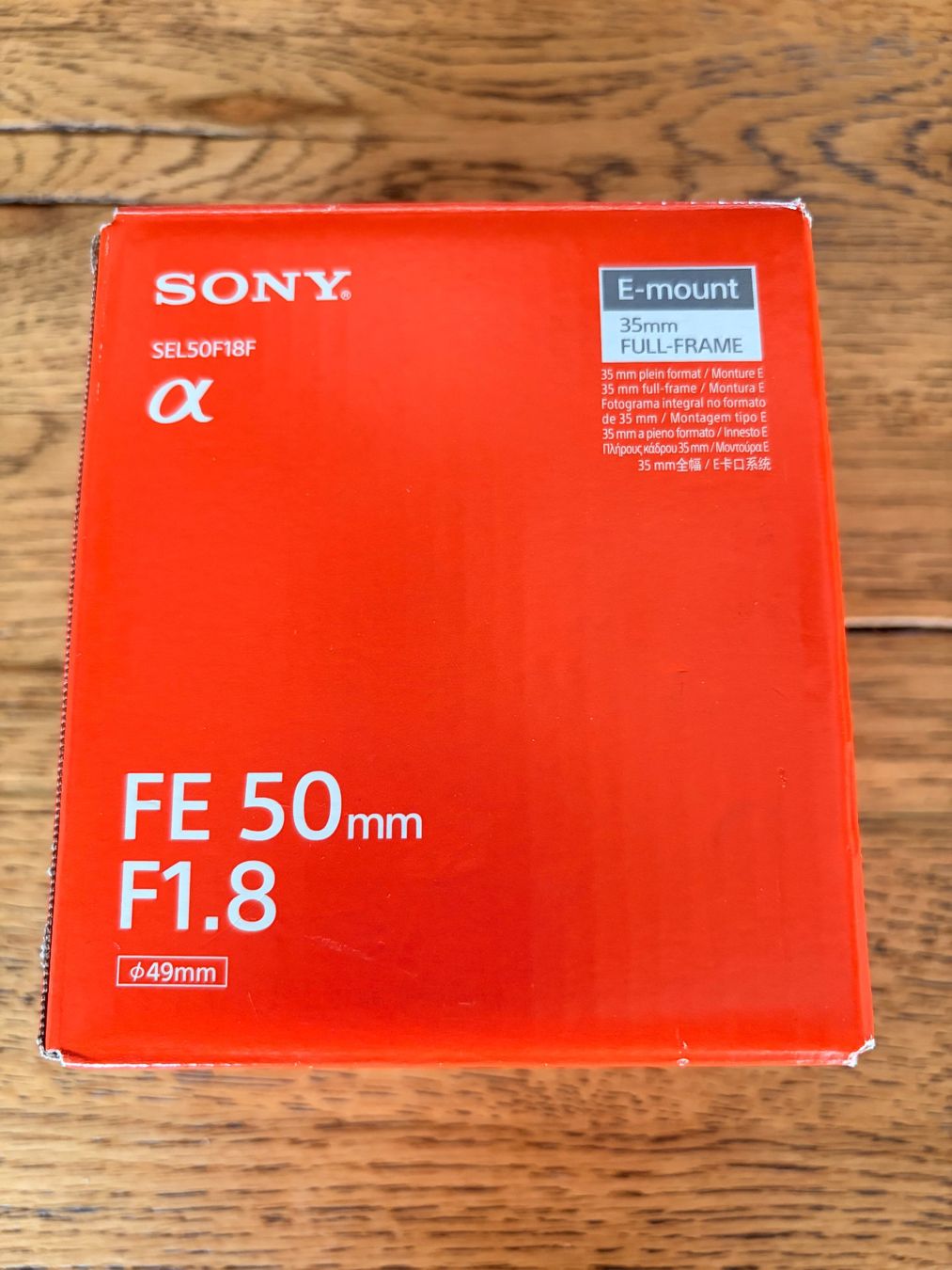 Sony Objektive: Sony FE 50mm F1.8 Objektiv SEL50F18F E-Mount – Gebraucht aus Glarus von Thruxton11 5
