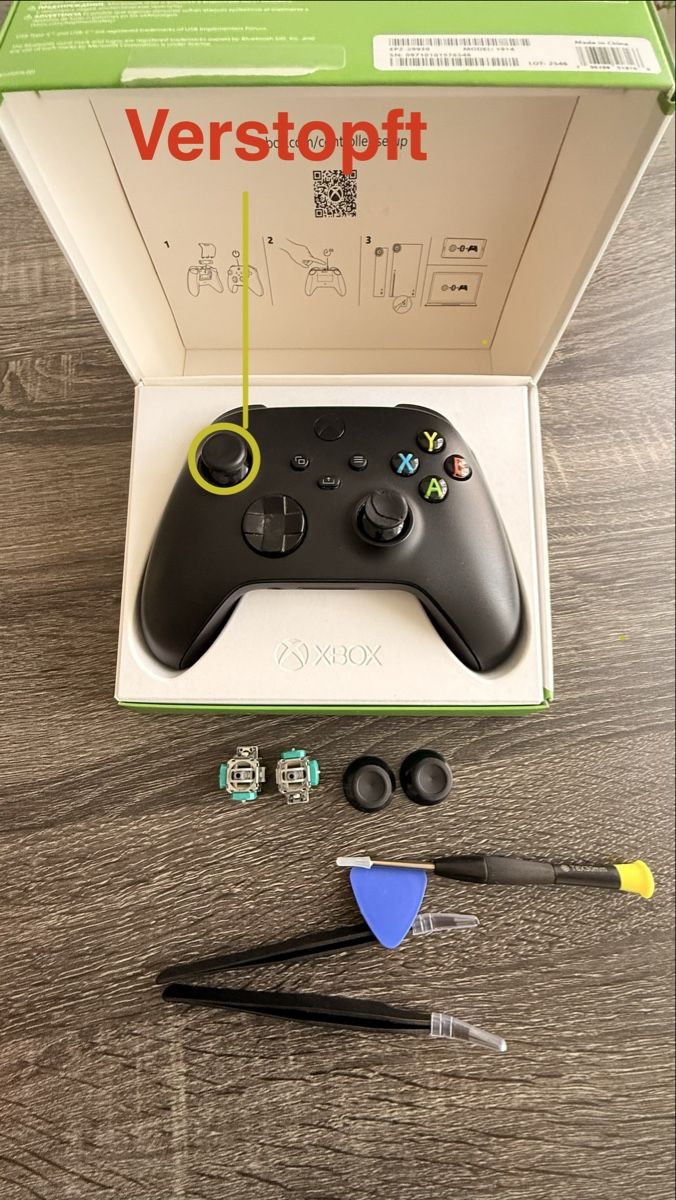 Microsoft Controller: Xbox Controller Series X – Difettoso da Rorschach venduto da H4ry4d 1