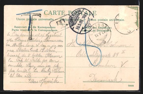 Cartoline postali: Schaffhausen, Blick in die Vordergasse – Usato da Berlin venduto da bartko-reher 1