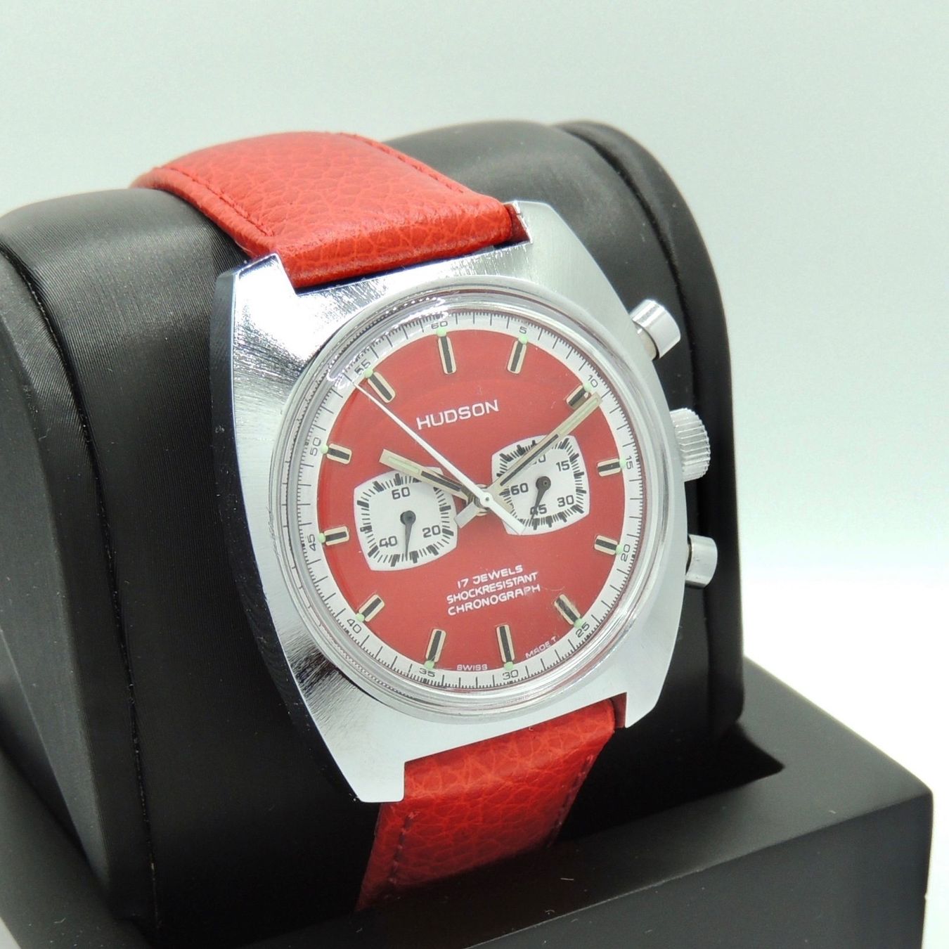 Orologi: Montre Hudson Chronographe vintage – Usato da Lausanne venduto da DuGoutetdesCouleurs 1