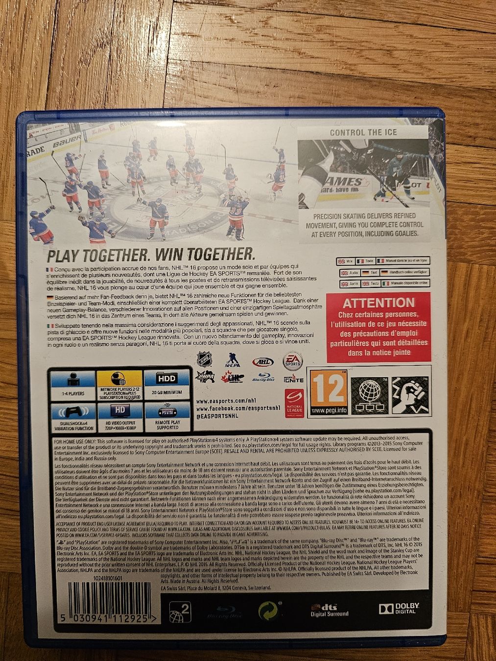 Giochi: NHL16 für PS4/PS5 – Usato da Schwerzenbach venduto da SOMM1 2
