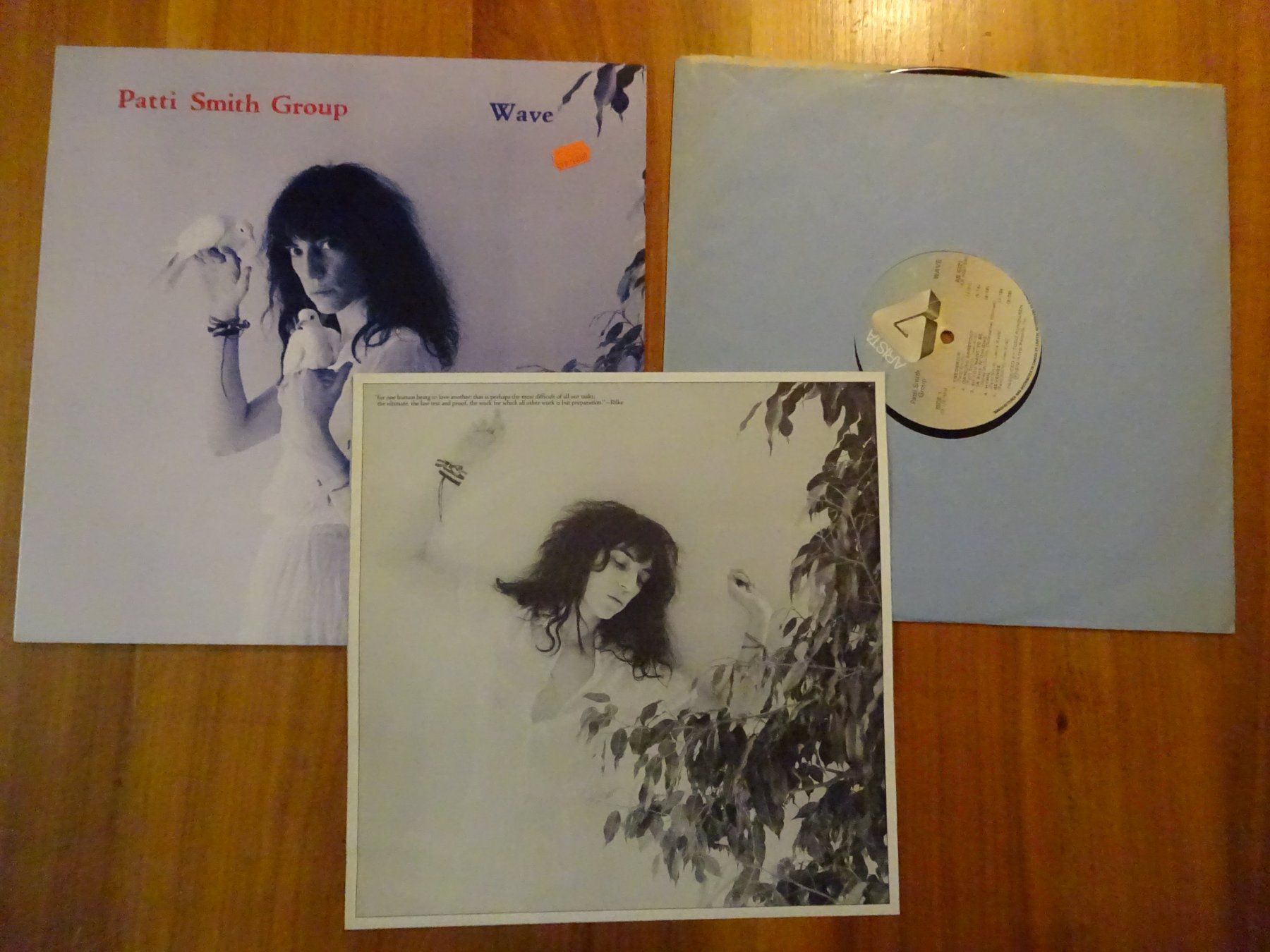 Dischi in vinile: PATTI SMITH GROUP ** WAVE ** NEUWERTIG – Usato da Luzern venduto da xrayspex99 4