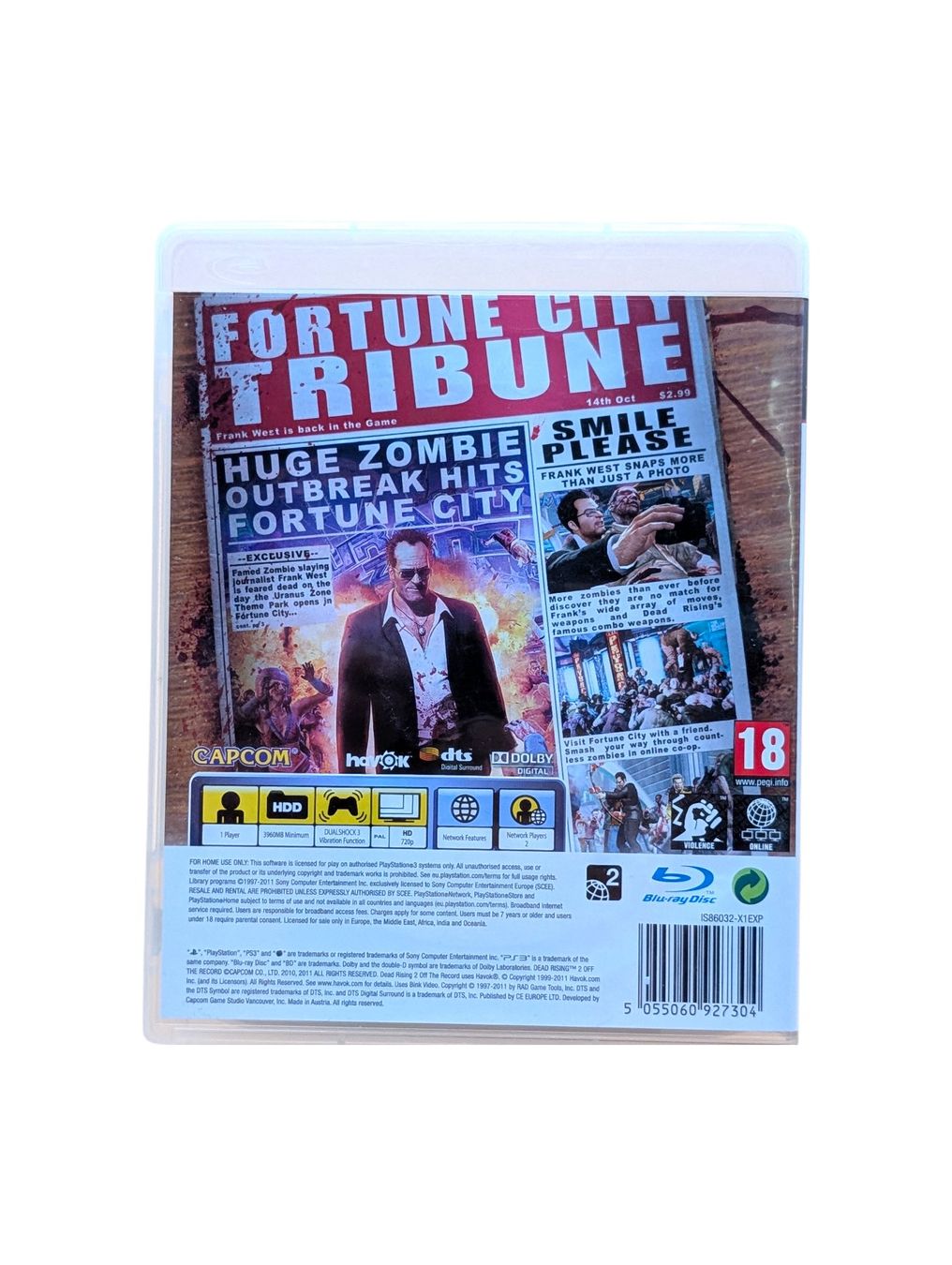 Sony Jeux: Dead Rising 2 PlayStation 3 (PS3) – D'occasion à Domat/Ems par IsseldorsShop 1