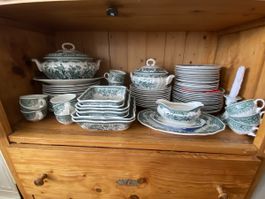 Tafelservice Villeroy Boch Fasan grün 96-tlg für 12 Personen