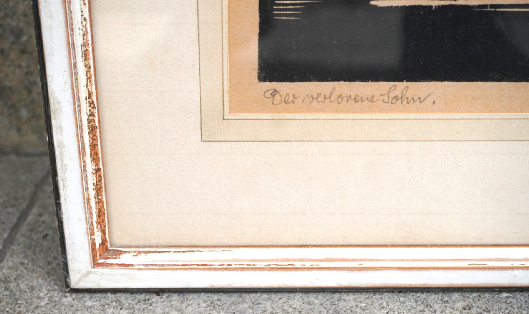 Holzschnitte: Original Holzschnitt "Der Verlore Sohn" - Walter Eglin MA370 – Gebraucht aus Basel von B.W.B. 2