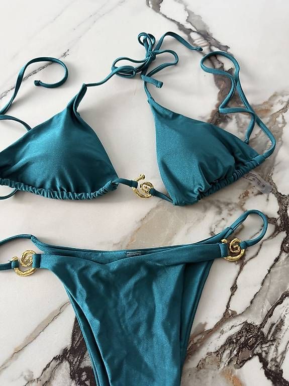 Costumi da bagno & Bikini: bikini petrol blau  – Usato da Adligenswil venduto da balboa5 4