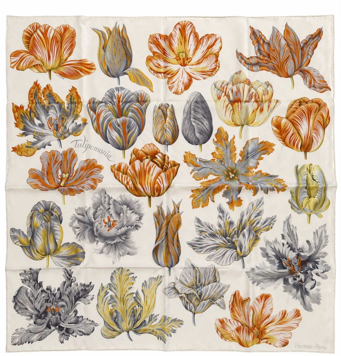 Hermès Foulards & écharpes: Carré Hermès 90 Tulipomanie – Neuf avec emballage d'origine à Founex par dom_bgr7