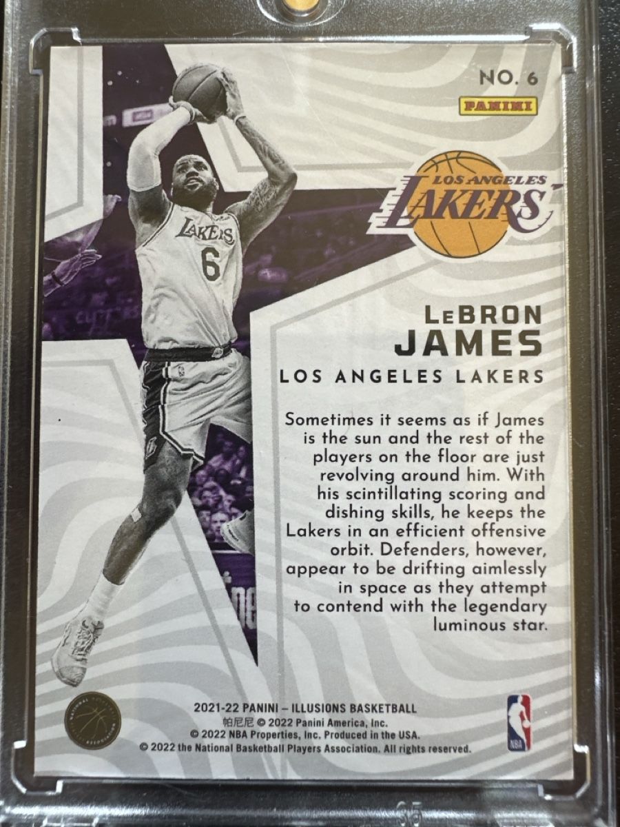 Nba Carte collezionabili: LeBron James Lakers Card 2021-22 Illusions – Usato da Affoltern am Albis venduto da mr_choppa 1