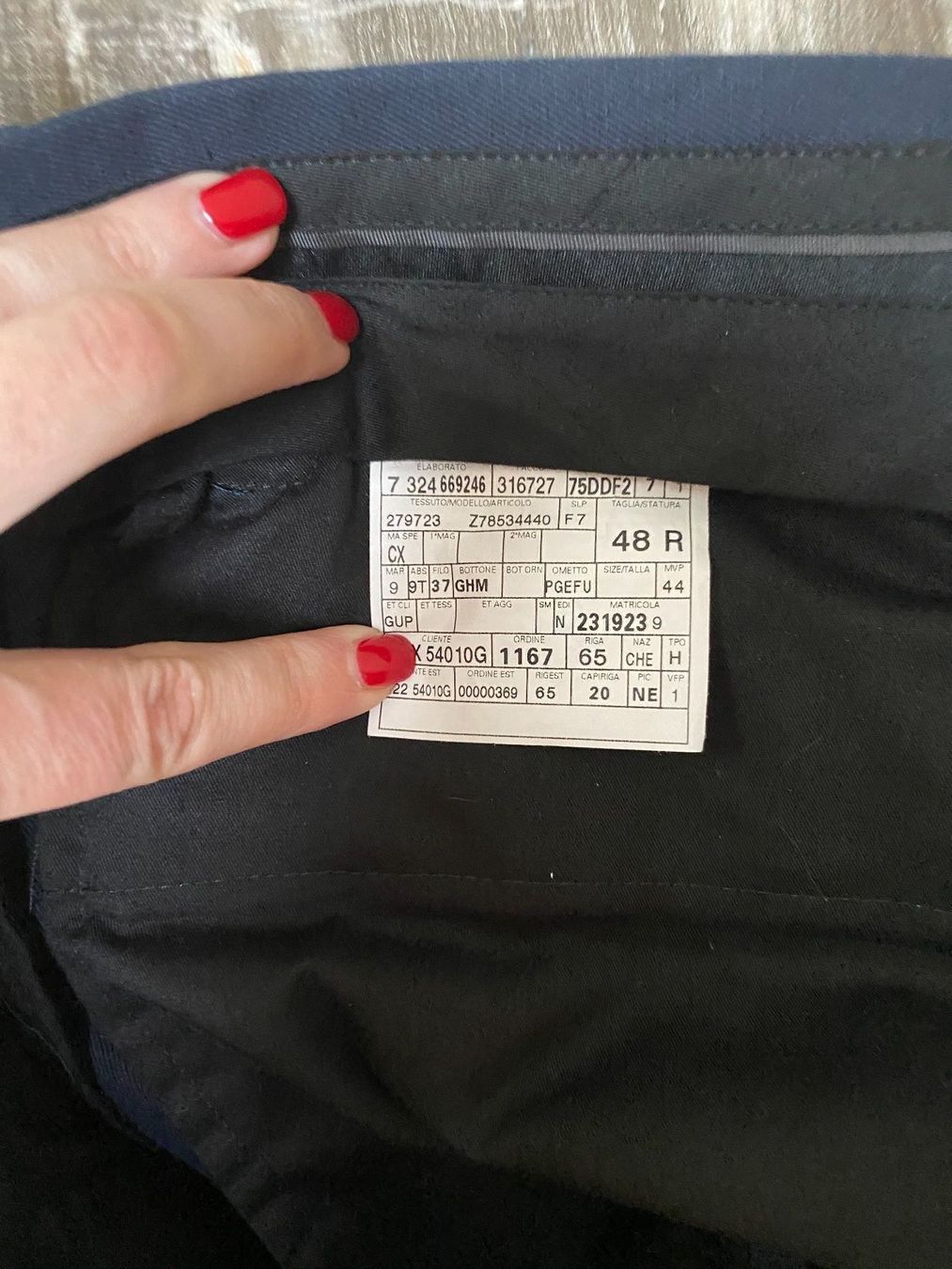 Gucci Hosen: Gucci Hose Dunkelblau Gr. 54 IT – Gebraucht aus Herrliberg von Fashionista_8 8