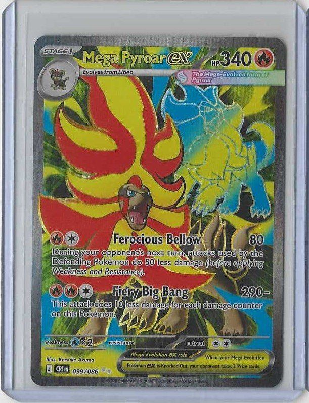 Pokémon Sammelbilder & Trading cards: Pokémon - Mega Pyroar 099 EN – Neu (gemäss Beschreibung) aus Steffisburg von Pat_Stoll