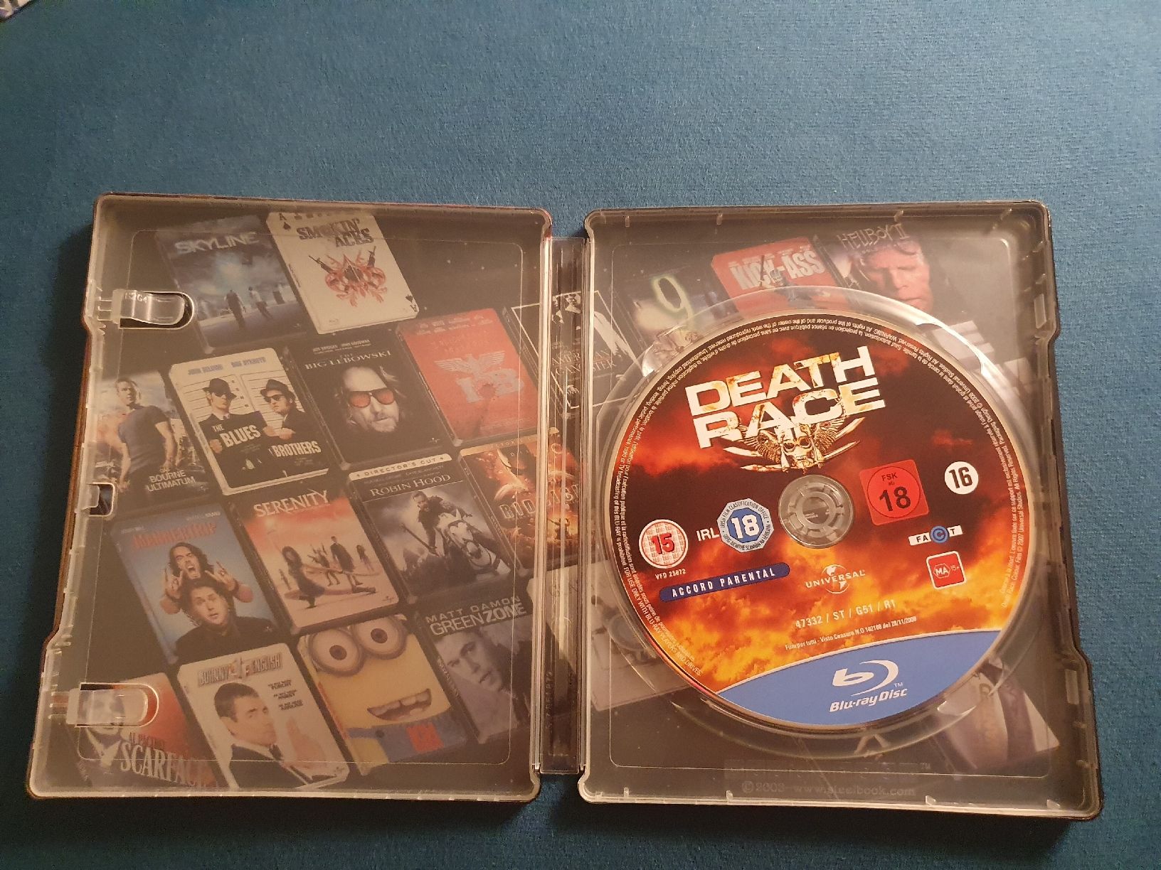 Tutti i DVDs: Death Race (Extended Version) Blu-ray – Usato da Zürich venduto da Comixbazaar 1